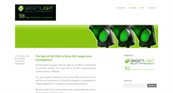 Desktop Screenshot of blog.greenlightpm.com