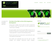 Tablet Screenshot of blog.greenlightpm.com